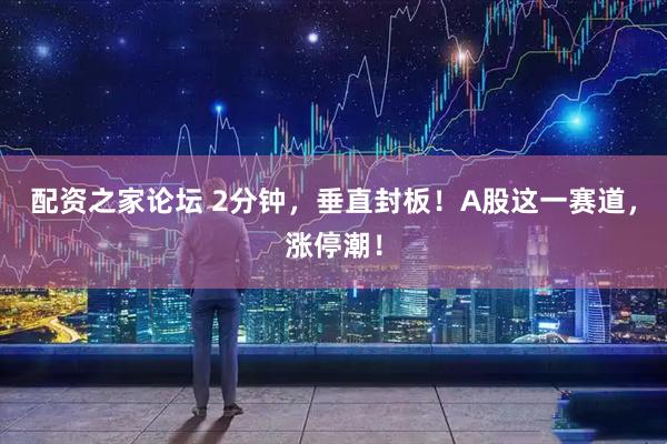 配资之家论坛 2分钟，垂直封板！A股这一赛道，涨停潮！